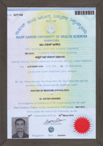 Doctor of Medicine (Pathology)